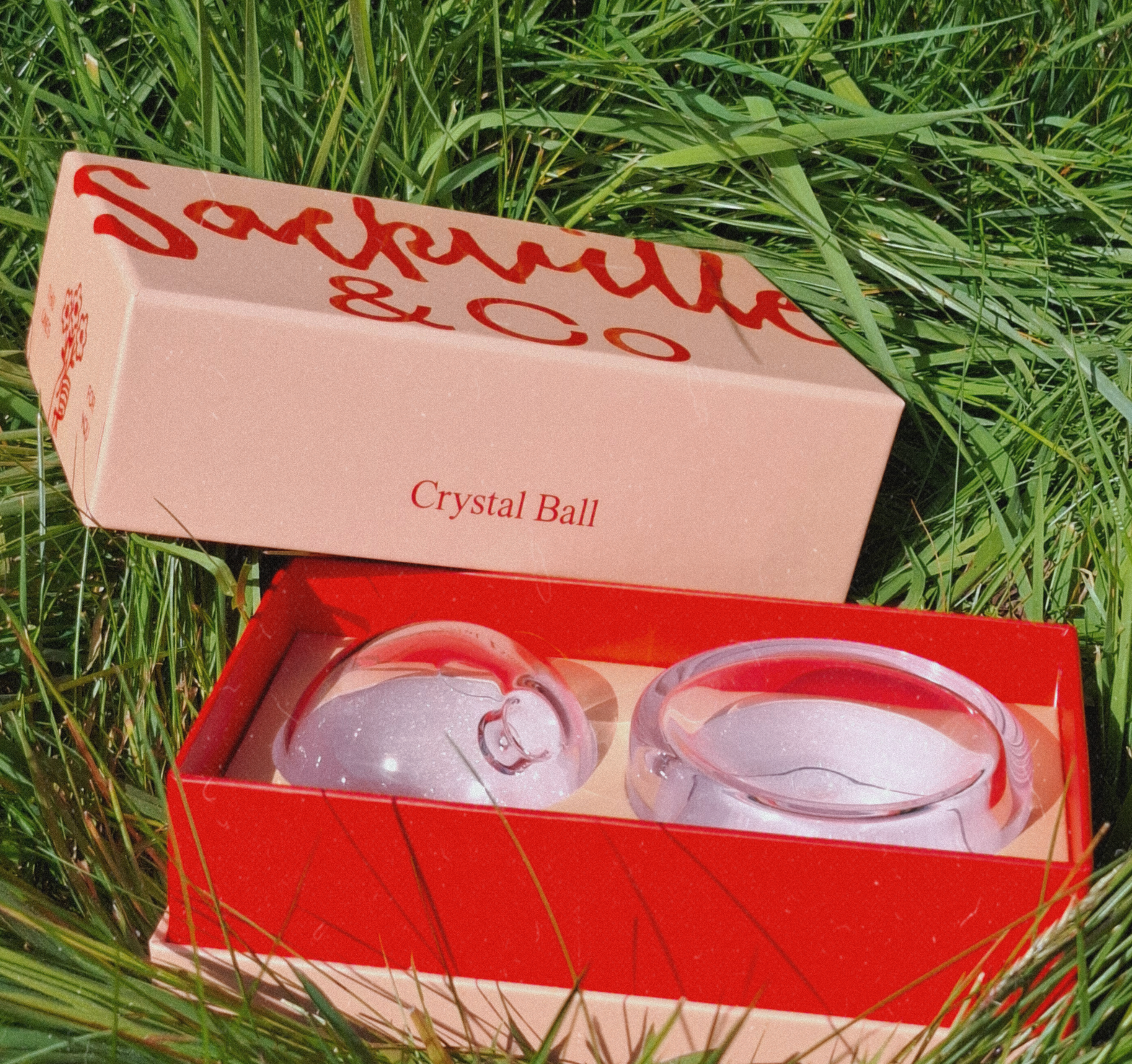 Sackville&co Crystal Ball Pipe Grass