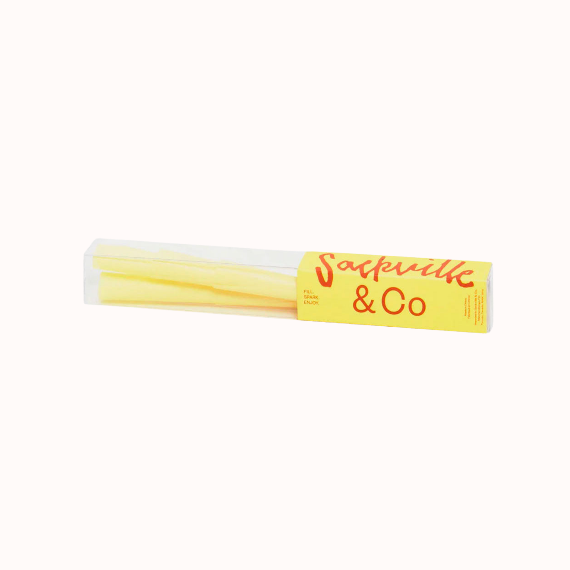 Sackville&co Pre-roll Cones in Yellow Colourway