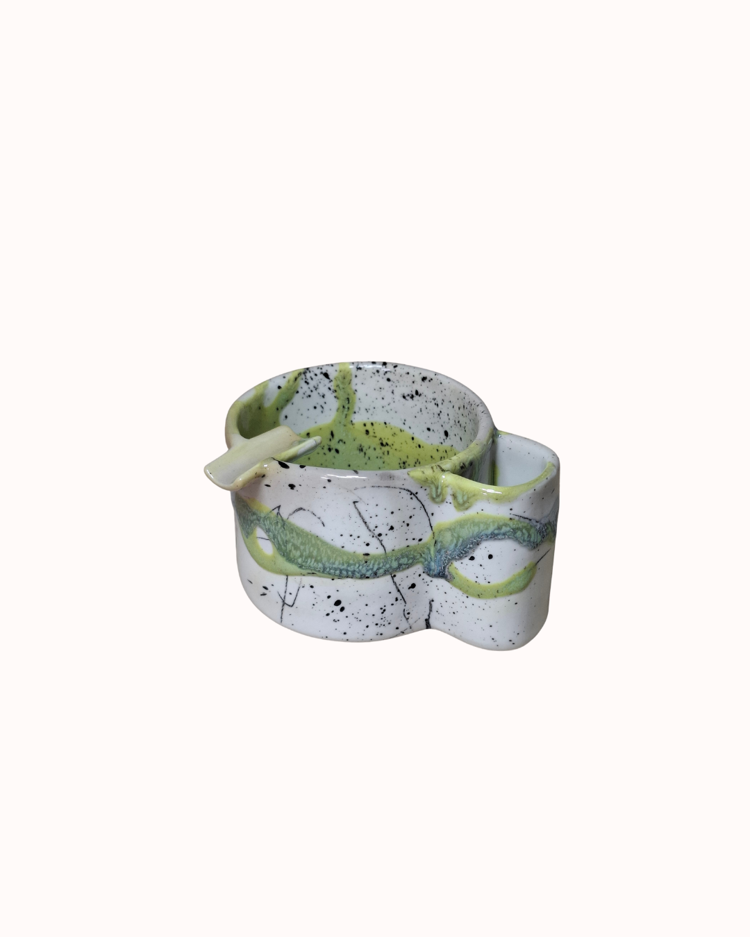 Fragile Stuff green glaze set
