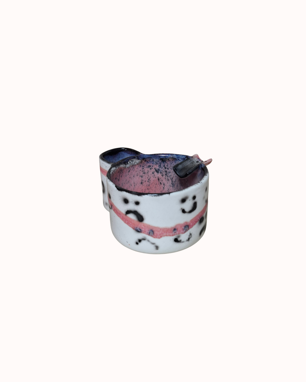 Fragile Stuff smiles ashtray
