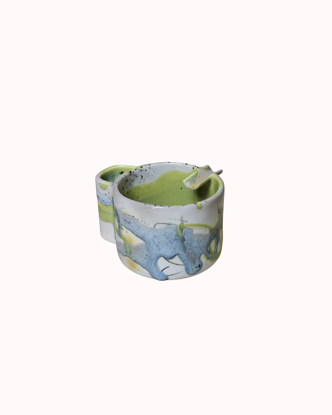 Fragile Stuff green glaze set